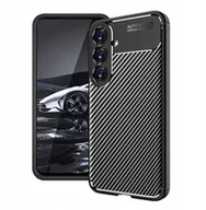 Etui i futerały do telefonów - Nakładka Carbon case do Samsung Galaxy S25 FE czarny - miniaturka - grafika 1