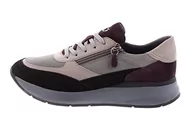 Trampki damskie - Sioux SEGOLIA, tenisówki damskie, Swz/Cord/Grau/Bordo, 40 EU - miniaturka - grafika 1