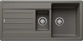 Zlewozmywaki - Zlewozmywak granitowy BLANCO Legra 6 S Silgranit Wulkaniczny szary 527271 - miniaturka - grafika 1