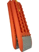 Łańcuchy śniegowe - SUMEX Ratownicze żelazka do piasku Śnieg błoto 4x4 Ogólnoziemskie 2 sztuki Metal, Orange Aluminum - miniaturka - grafika 1