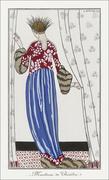 Plakaty - Autours Simples, George Barbier - plakat 50x70 cm - miniaturka - grafika 1