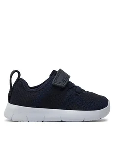 Clarks Sneakersy Ath Flux T 261412696 Granatowy - Buty dla chłopców - miniaturka - grafika 1
