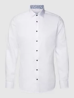 Koszule męskie - Koszula biznesowa o kroju Super Slim Fit z kołnierzykiem typu kent - grafika 1