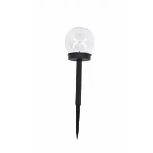 Volteno Lampka solarowa plastik kula 10 cm stella - Lampy ogrodowe - miniaturka - grafika 1
