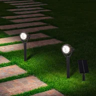 Lampy ogrodowe - Näve Reflektor z grotem ziemnym LED NOMI, czarny, zestaw 6 szt., IP44 - miniaturka - grafika 1