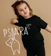 Koszulki dla dziewczynek - koszulka dla psiary dziecięca - miniaturka - grafika 1