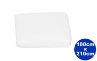 Kosmetyczne akcesoria jednorazowe - Prześcieradła z Gumką 100cm x 210cm 10 szt - miniaturka - grafika 1