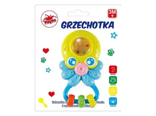 Playme, grzechotka ośmiornica z dźwiękiem - Grzechotki dla dzieci - miniaturka - grafika 1