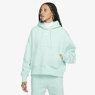Nike DQ5858-346 W NSW PHNX FLC OOS PO Hoodie Długa dzianina Damska Jade Ice/Sail Rozmiar XS-T - Moda i Uroda OUTLET - miniaturka - grafika 1