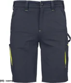 Spodnie sportowe męskie - L-SURE DAWSON - Wygodne męskie szorty materiał typu stretch elementy odblaskowe i Hi-vis wiele kieszeni S - miniaturka - grafika 1