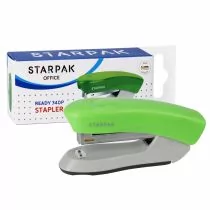 Zszywacz 12k 10 zielony  STARPAK 521072 - Zszywacze biurowe - miniaturka - grafika 1