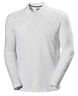 Koszulki męskie - Helly Hansen Helly-Hansen Męska koszulka polo Crewline biały biały L 34050 - grafika 1