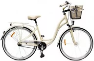 Rowerki biegowe - Rower Storm 28" PARIS 3-biegowy rama aluminiowa amortyzator zielony - miniaturka - grafika 1