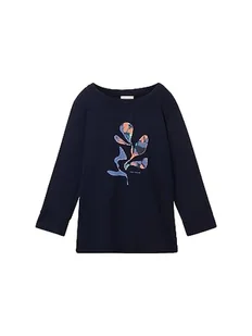 TOM TAILOR T-shirt damski, 10668 - Sky Captain Blue, XS - Koszulki i topy damskie - miniaturka - grafika 1