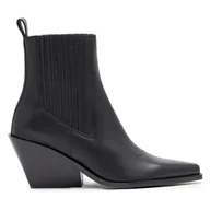 Botki damskie - Botki Badura COIMBRA-110432 Czarny - miniaturka - grafika 1