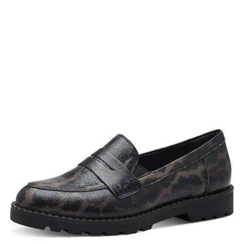 Tamaris Damskie kapcie 1-24343-43, panterka, 39 EU, Leopard, 39 eu