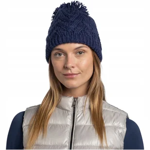 Czapka BUFF KNITTED & FLEECE BEANIE CARYN MIDNIGHT one size - Czapki damskie - miniaturka - grafika 1