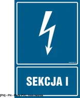 Tablice BHP - SIGNPROJECT HG042 - Sekcja I 700x1050 - miniaturka - grafika 1