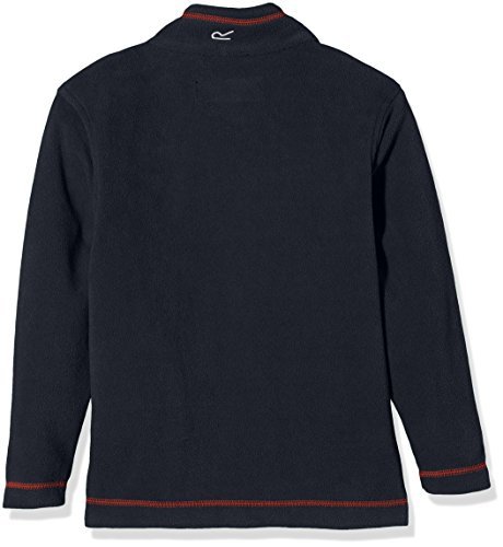 Regatta Chłopięca kurtka polarowa Hot Shot II Granatowy/Magma Size 11-12