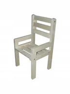 Zestawy mebli dla dzieci - KRZESEŁKO DREWNIANE PODŁOKIETNIK DLA NIEMOWLAKA - miniaturka - grafika 1