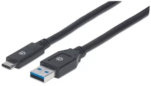 Manhattan Kabel USB, czarny 354981 - Kable USB - miniaturka - grafika 3
