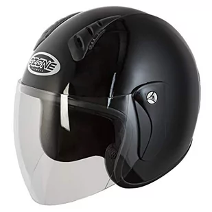 KASK OPEN Face OZONE HY-818 CZARNY S - Kaski motocyklowe - miniaturka - grafika 1