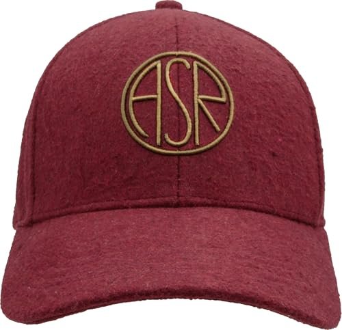 IMMA AS Roma ASR Felted Boiled Wool Czapka z daszkiem - Burgundy