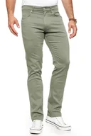Spodnie męskie - Wrangler, Spodnie męskie, Greensboro Dusty Green W15Qsm22A, rozmiar W30 L34 - miniaturka - grafika 1