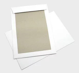 Koperta B4 biała z tekturą 400g 100szt. - Koperty - miniaturka - grafika 1