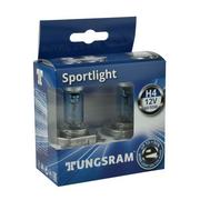 Żarówki samochodowe - TUNGSRAM Żarówki Tungsram Sportlight Bluish +50% H4 LA054 - miniaturka - grafika 1