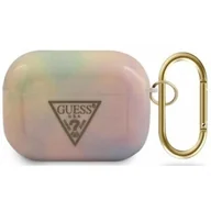 Akcesoria do słuchawek - GUESS Guess GUACAPTPUMCGG01 AirPods Pro cover różowy/pink Tie & Dye Collection - miniaturka - grafika 1