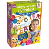 Książki edukacyjne - Carotina Zabawy Manualne Słówka Nowa - miniaturka - grafika 1