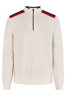 Daniel Hechter Bluza męska z zamkiem błyskawicznym, białawy, M - Bluzy męskie - miniaturka - grafika 1