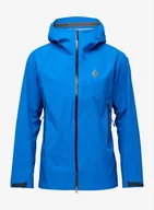 Kurtki męskie - Kurtka z membraną Black Diamond Highline Stretch Shell - drifter blue - miniaturka - grafika 1