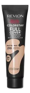 Podkłady do twarzy - Revlon Colorstay 24HRS Full Cover Podkład kryjąco-matujący nr 210 Sand Beige 30ml - miniaturka - grafika 1