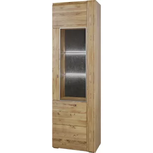 Witryna 1D P9EBAR10 Prawa Arras MMI Sleeping Dąb Bielony, Grafit - Witryny - miniaturka - grafika 1