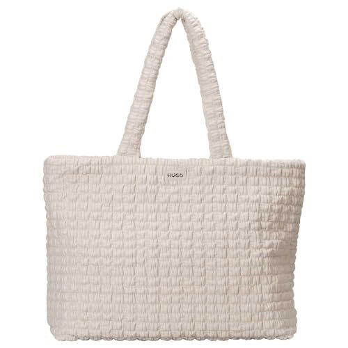 HUGO Mhati Shopper damska, Otwarty biały