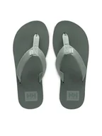 Klapki i japonki damskie - Helly Hansen Japonki W Logo Sandal 2 11957 Zielony - miniaturka - grafika 1