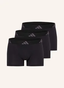 Adidas Bokserki Active Flex Cotton, 3 Szt. schwarz - Majtki damskie - miniaturka - grafika 1