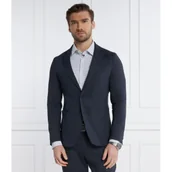 Marynarki męskie - BOSS BLACK Lniana marynarka P-Hanry-WG-241 | Slim Fit - miniaturka - grafika 1