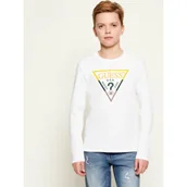 Koszulki dla chłopców - Guess Longsleeve | Regular Fit - miniaturka - grafika 1