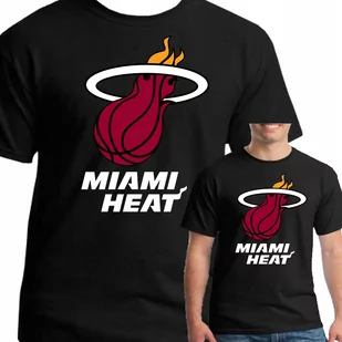 Koszulka Miami Heat Nba Prezent L 0478 Czarny - Koszulki męskie - miniaturka - grafika 1