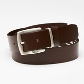 Paski - BIG STAR PASEK MĘSKI SKÓRZANY HH674107 BRĄZ 110 - miniaturka - grafika 1