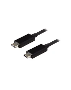 Startech.com USB-C Cable - M/M - USB 3.1 (10Gbps) - USB-C cable - 1 m (USB31CC1M) - Kable komputerowe i do monitorów - miniaturka - grafika 1
