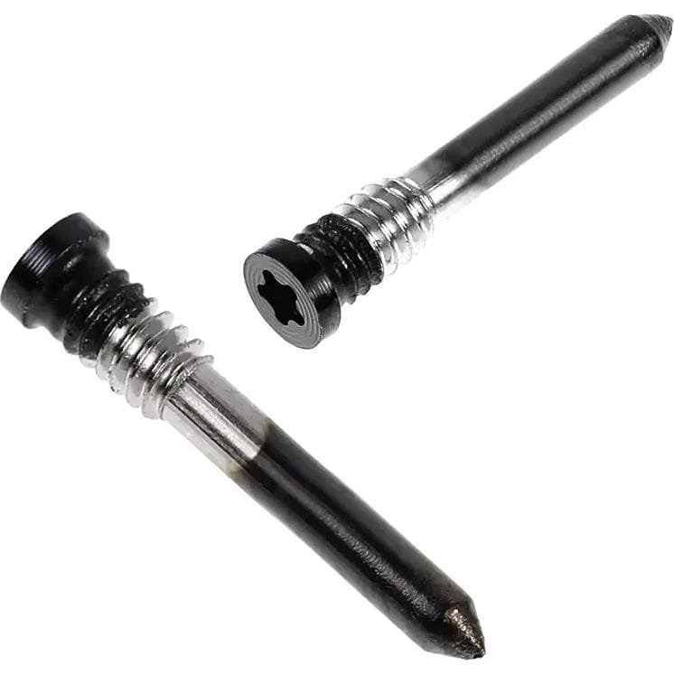 Dolne śruby, śrubki pentalobe do iPhone 15 - 15 Pro Max, czarne