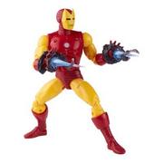 Figurki dla dzieci - Hasbro Marvel Legends Series 20th Anniversary Series 1 Iron Man 6-inch Action Figure Collectible Toy, 9 akcesoriów F3463 - miniaturka - grafika 1