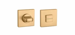 szyld WC Q SLIM 7MM KG ZŁOTY MAT - Szyldy i rozety - miniaturka - grafika 1