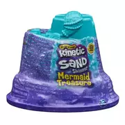 Masy plastyczne - Kinetic Sand - Mini zestaw Syrenka - Spin Master - miniaturka - grafika 1