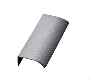 Uchwyt meblowy krawędziowy Edge Straight 100 Aluminiowy Antracytowy Szczotkowany - Zawiasy, okucia i inne akcesoria - miniaturka - grafika 1
