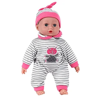 CLEMENT CLEMENTINE - Lalka - Zabawka dla Dzieci - 071291 - Różowa - Winyl - Lalka - Niemowlę - Manekin - 15 cm x 6 cm - Od 18 miesiąca życia. - Manekiny wystawowe - miniaturka - grafika 1
